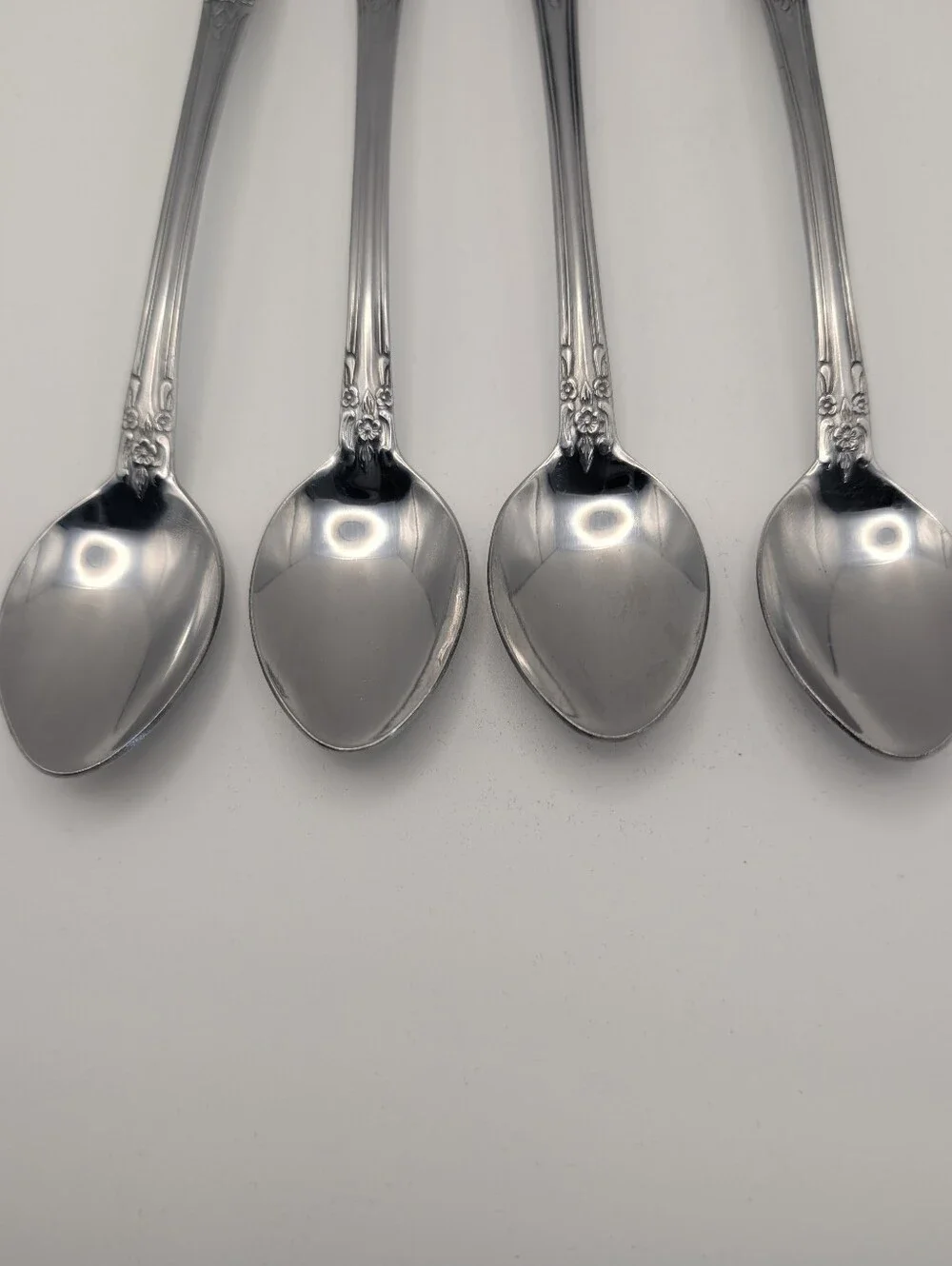 Vtg Oneida Northland Stainless Carolina Iced Tea Spoons 7.5